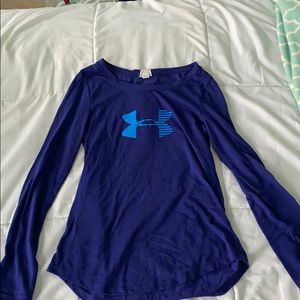 Purple under armor top